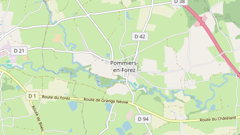 Carte de localisation de l'évènement