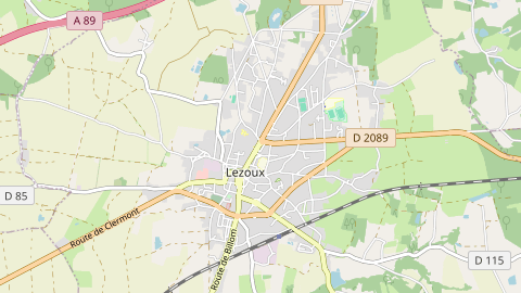 Carte de localisation de l'évènement