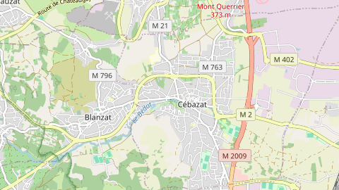 Carte de localisation de l'évènement