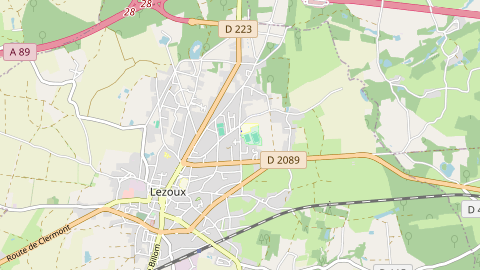 Carte de localisation de l'évènement