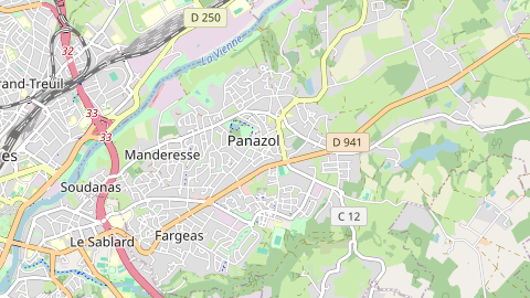 Carte de localisation de l'évènement