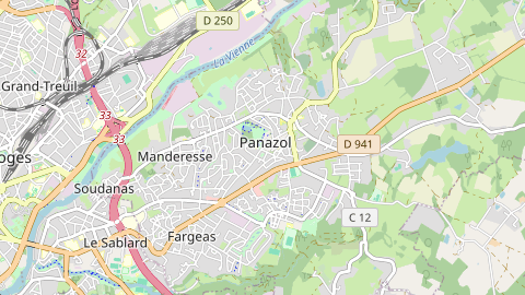 Carte de localisation de l'évènement