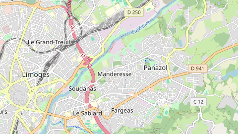 Carte de localisation de l'évènement