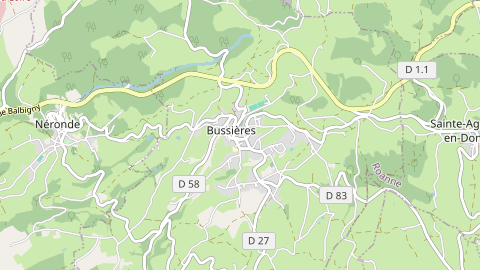 Carte de localisation de l'évènement