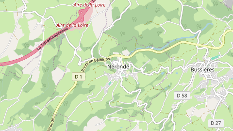 Carte de localisation de l'évènement