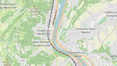 Carte de localisation de l'évènement