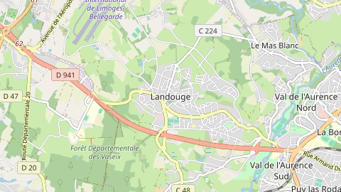 Carte de localisation de l'évènement