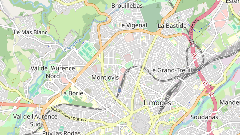 Carte de localisation de l'évènement