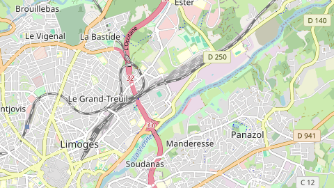 Carte de localisation de l'évènement
