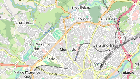 Carte de localisation de l'évènement