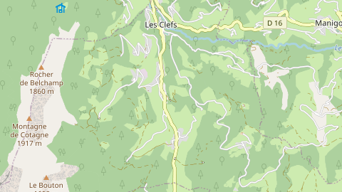 Carte de localisation de l'évènement