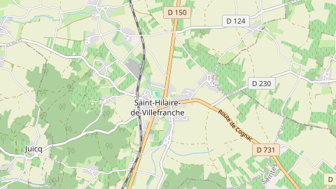 Carte de localisation de l'évènement