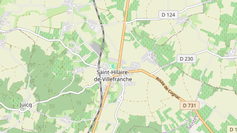 Carte de localisation de l'évènement