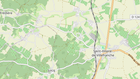 Carte de localisation de l'évènement