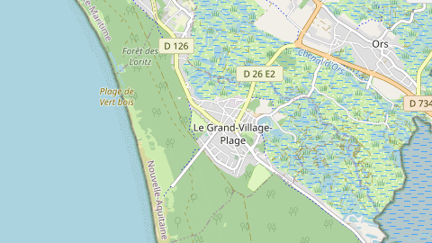 Carte de localisation de l'évènement