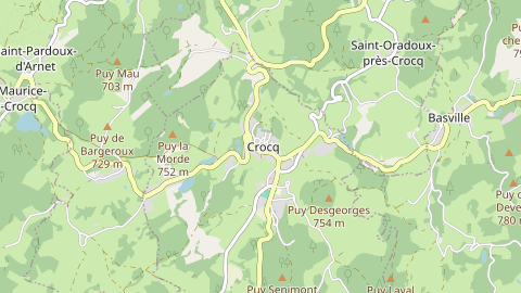 Carte de localisation de l'évènement