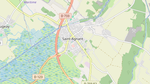 Carte de localisation de l'évènement
