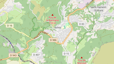 Carte de localisation de l'évènement
