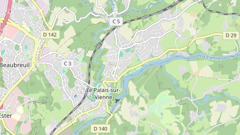 Carte de localisation de l'évènement