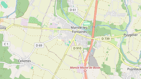 Carte de localisation de l'évènement