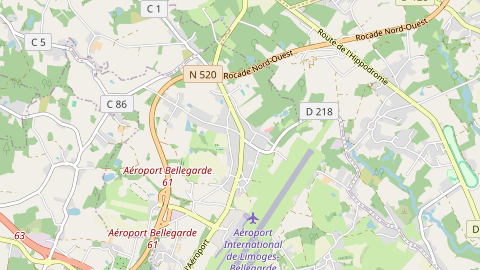 Carte de localisation de l'évènement