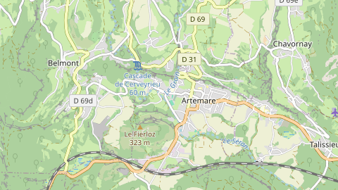 Carte de localisation de l'évènement