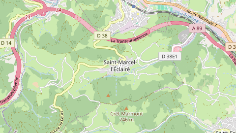 Carte de localisation de l'évènement