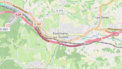 Carte de localisation de l'évènement