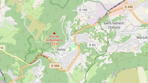 Carte de localisation de l'évènement