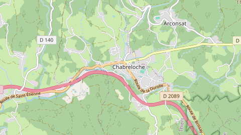 Carte de localisation de l'évènement