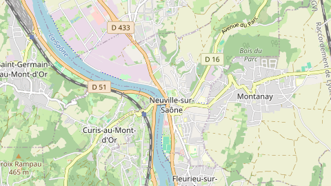 Carte de localisation de l'évènement