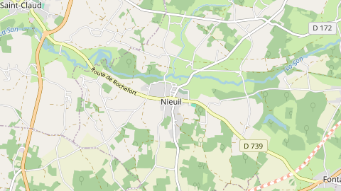 Carte de localisation de l'évènement