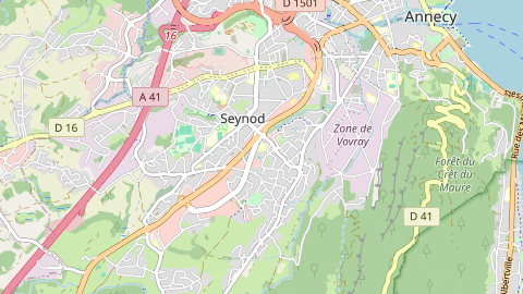 Carte de localisation de l'évènement