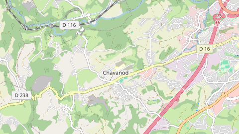 Carte de localisation de l'évènement