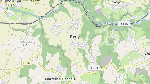 Carte de localisation de l'évènement