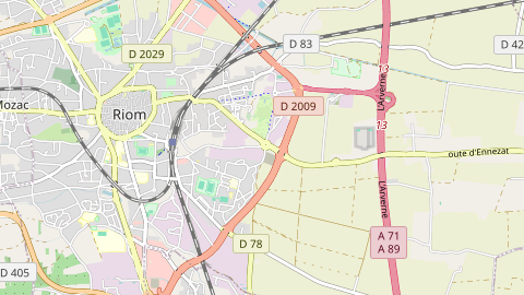 Carte de localisation de l'évènement