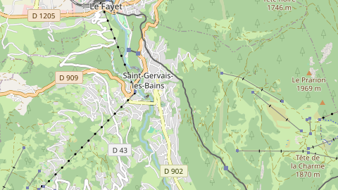 Carte de localisation de l'évènement