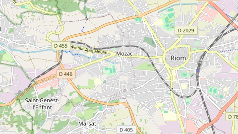 Carte de localisation de l'évènement