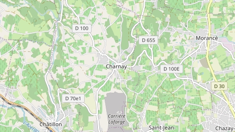 Carte de localisation de l'évènement