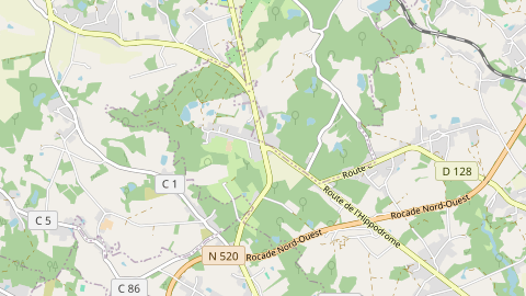 Carte de localisation de l'évènement