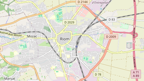 Carte de localisation de l'évènement