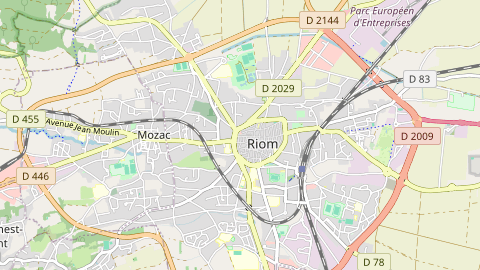 Carte de localisation de l'évènement
