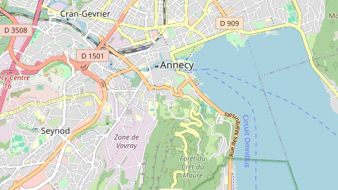 Carte de localisation de l'évènement