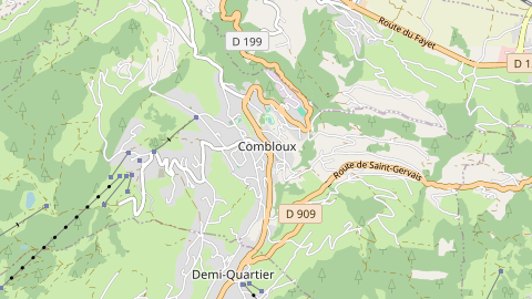 Carte de localisation de l'évènement