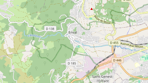 Carte de localisation de l'évènement