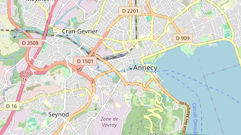 Carte de localisation de l'évènement