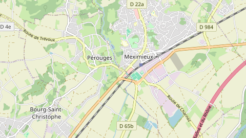 Carte de localisation de l'évènement