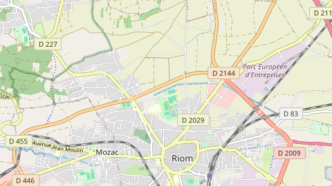 Carte de localisation de l'évènement