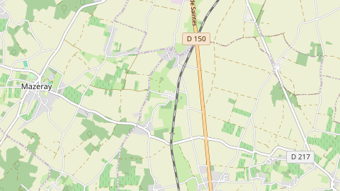 Carte de localisation de l'évènement