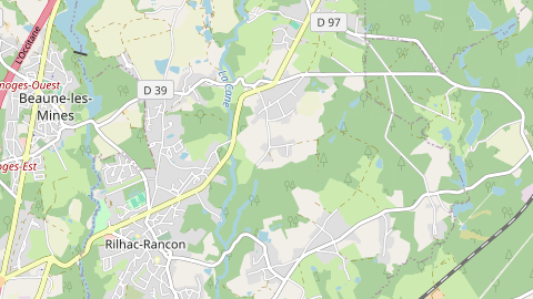 Carte de localisation de l'évènement